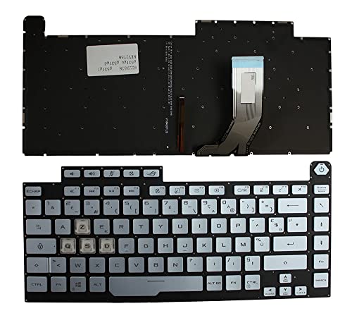 Clavier portable de remplacement ASUS G531GT Power4Laptops pour télétravail