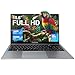 15.6" Full HD Windows 11 Laptop - Intel 15th Gen, 16GB RAM 512GB M.2 SSD, Windows 11 Home, Dual-Band WiFi, Integrated Webcam - S15 N6 Quad-Core, 15 Inch Lightweight Laptop