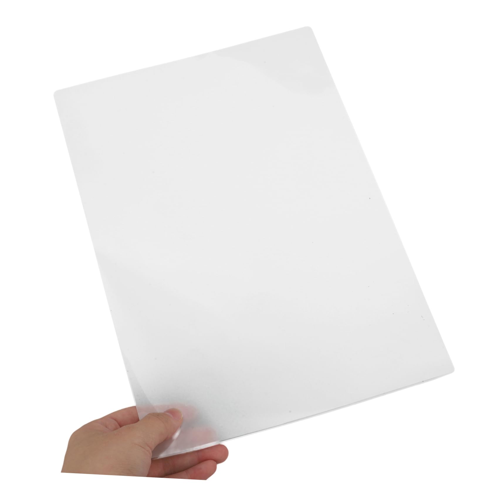 jojofuny 100pezzi Laminazione Buste di Laminazione Termica Fogli di Trasparenti Forniture per Plastificatrici per Foto Documenti Disegni