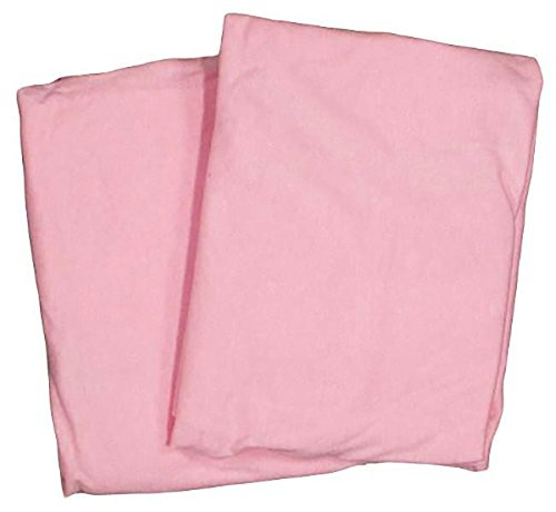 Cradle 2 Pack Value Jersey Pink Fitted Sheet