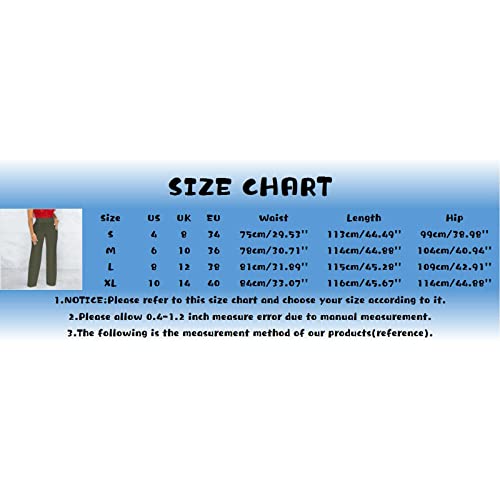 Kostuumbroek, zwarte werkbroek voor vrouwen, solide stretch, hoge taille, ritssluiting, rechte broek, hoge taille, met zakbroek, duur breed - Afbeelding 6