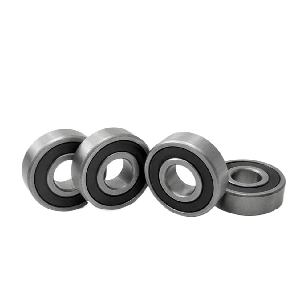 Rodamiento de bolas de cerámica híbrido SS 6200-6206 2RS - Rodamientos de alta precisión for bicicletas y maquinaria pequeña (diámetro exterior 30-62 mm)(17x40x12mm)