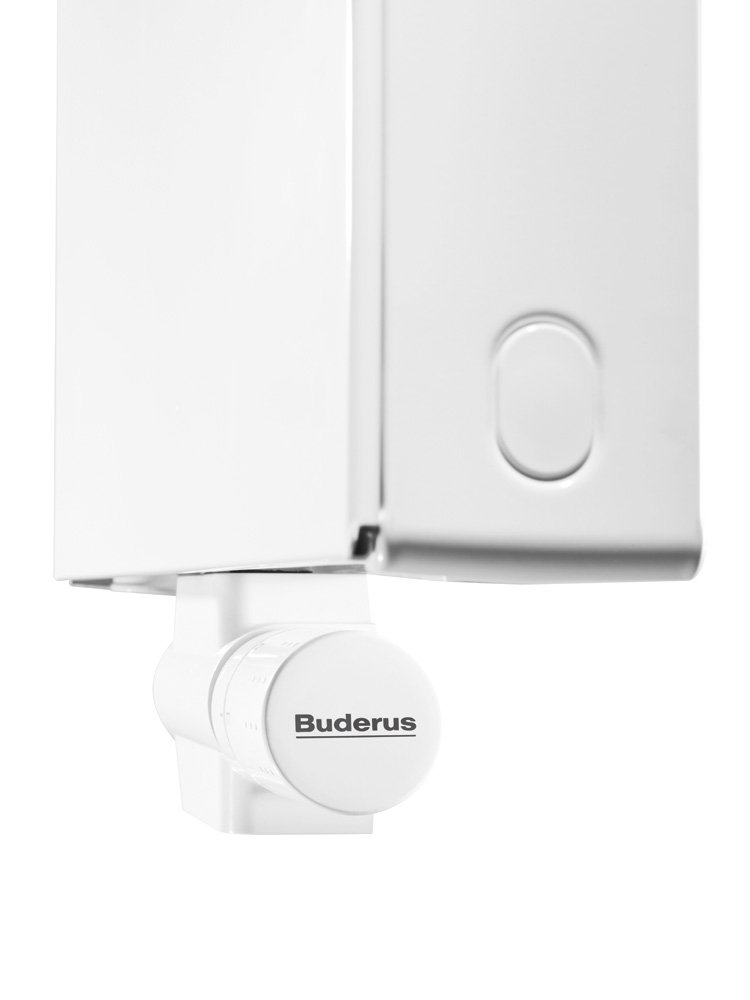 Buderus Logafix Ventil-Armaturen Set Multiblock Universal Eck- und Durchgangsform inkl. Thermostatkopf chrom