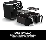 Ninja DZ100 Foodi 4-in-1, 8-qt., 2-Basket Air Fryer with DualZone Technology
