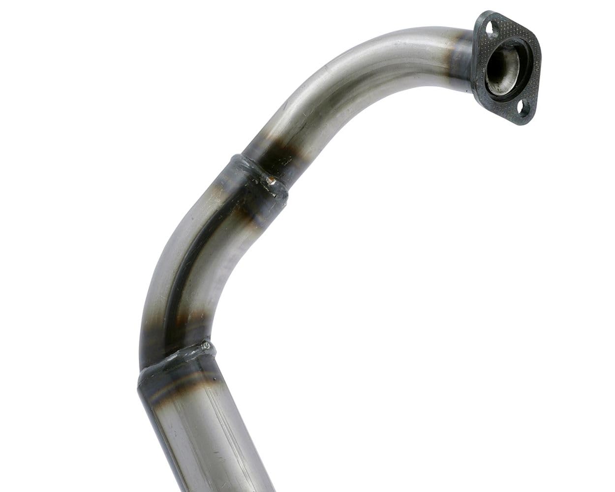 Pot d'échappement TECNIGAS Next-R compatible pour MBK Booster Spirit 50cc Track, Stunt, Naked, YAMAHA BWs, NG, Bump, Spy | compatible avec MBK Track,Stunt,Naked, compatible avec Yamaha NG,Bump,Spy;Minarelli vertical silencieux en aluminium noir mat
