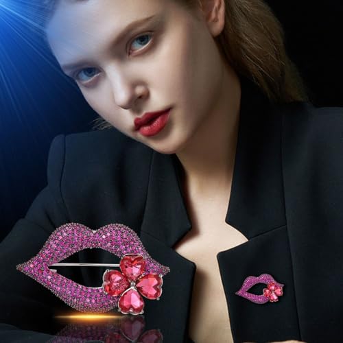 Image of Brooches And Pins For Women Fashion Elegant Flower Broches Lady Costume Jewelry Brooch Pins
