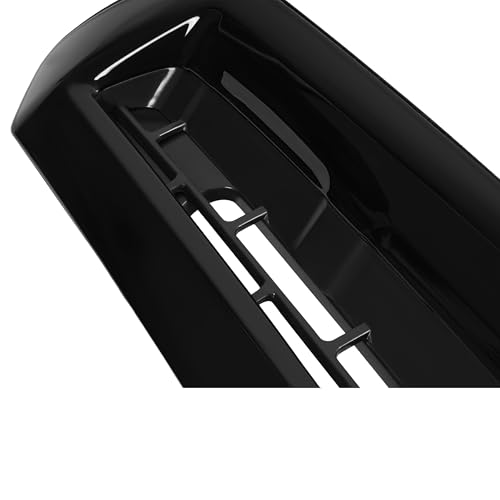 ALMULOO Hood Vent Compatible with 2017-2019 Chevy Chevrolet Silverado 2500 HD/3500 HD Replace for 84240941 GM1231102 Hood Front Hoods Air Intake Vent Cooling Scoop Plastic(ABS) Painted Black by ALMULOO - Image 4