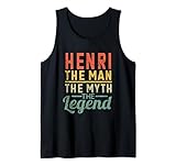 Retro Personalizzato Nome Henri Regalo