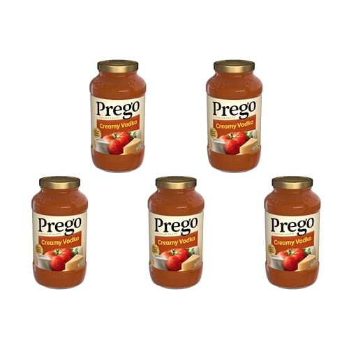 Image of Prego Creamy Vodka Sauce, 24 OZ Jar (Pack of 5)