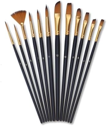 Multifunctional Watercolour Short Wooden Stick Brush Art Tools Nylon Material image 5