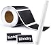 Chalkboard Labels-120 pcs Waterproof Reusable Blackboard Stickers with 1 Free Erasable Chalk Pen for Mason Jars, Parties, Craft Rooms, Weddings, Store and Decoration and Organize Your Home & Kitchen