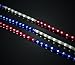 Green LongLife 18-Feet Red, White, and Blue Decorative Extendable LED Rope Light RV July 4th Memorial Day Patriotic Lights (1 Pack)