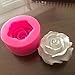 BeeSpring Flower Bloom Rose Shape Silicone Fondant Soap 3D Cake Molds Cupcake Jelly Candy Chocolate Decoration Baking Tool Moulds