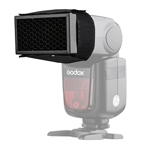 Andoer Softbox Diffusore Per Flash – Universale Per Canon Nikon Sony Godox Yongnuo, Pieghevole E Leggero
