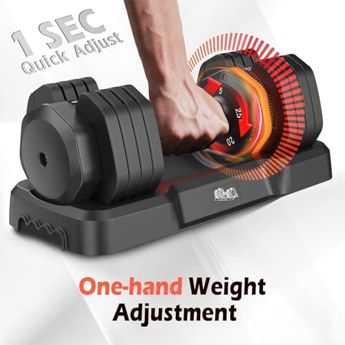 Set of 2 Adjustable Dumbbells 50lbs