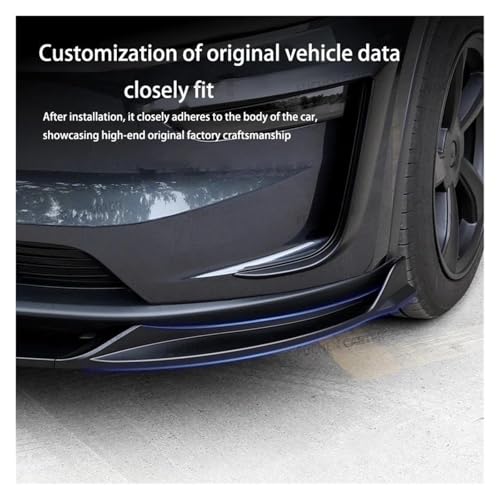 Lèvre antibrouillard anti-collision pour Tesla Model Y protégeant le pare-chocs