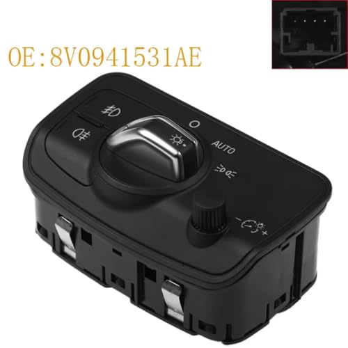 Interruptor luz faros perilla de coche soluciona parpadeo de faros para TT y S3 Sportback 2015 2