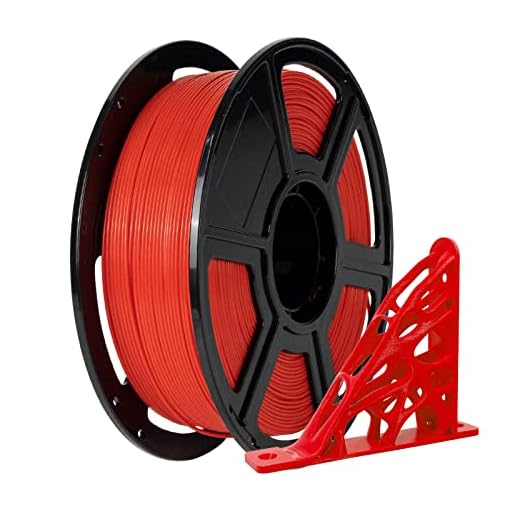 FLASHFORGE PETG Pro Filament 1.75mm Red, 3D Printer Filament 1kg (2.2lbs) Spool, Dimensional Accuracy +/- 0.02mm, 3D Printing Filament for Various Mechanical Parts, Waterproof Parts