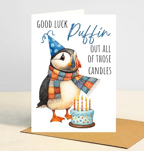 Good Luck Puffin Out All Of Those CandleJ[h - 킢ptBƃP[Lʔo[Xf[J[h - [Xȓ̂J[h - Dւ̑f炵MtgACfA - Rt@ʟDƁB