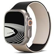 【両面マグネット構造で付替えが簡単】一般的なバンドは表裏があり、装着時に向きを確認する必要があります。この手間をなくすため、MOFTマグネット式シリコンバンドは独自の両面マグネットデザインを採用し、裏表どちらの向きでも楽々装着可能です。このシンプルな工夫が、装着の手間と時間を大幅に短縮し、忙しい時でも素早く、ストレスなく装着できる快適さを提供します。 【素早く着脱＆無段階のサイズ調整】従来のバックル式バンドとは異なり、このApple Watch用バンドは強力マグネットを搭載し、しっかりと装着でき...