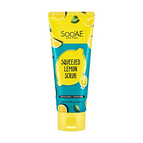Soo'AE Squeezed Lemon Scrub Vitamin C enriched Peeling Gel 2.71 fl. oz