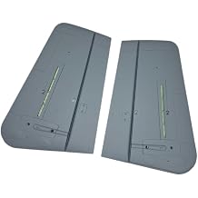 Tail Wing Set Fit For V2 Twin 80mm RC Plane Jet A10 A-10Vertical tail wing