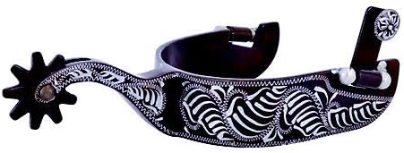 Metalab Floral Engraved Show Spurs