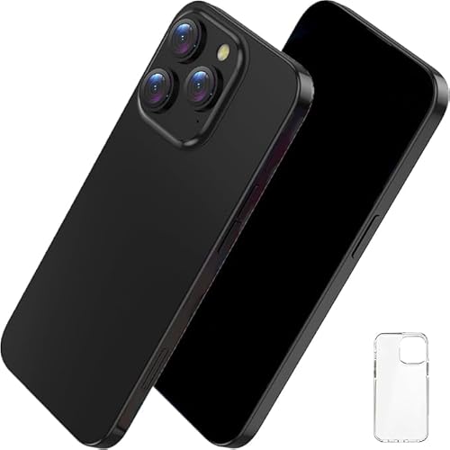 Fake Phone Dummy Prop Phone, Prank Stuff Decoy Phone Pear Phone Non-Working Phone 15 Pro, Display Phone Look Like Real Phone 15 Pro (Black)