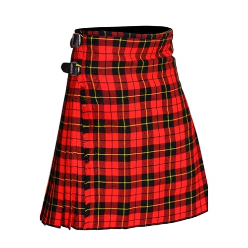 Image of 8 Yard Mens Kilt - Authentic Tartan Kilt for Men Highland Outfit for Weddings & Traditional Scottish Wear