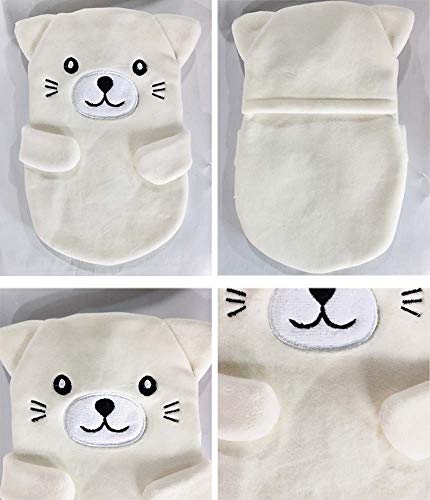 Cute Bear Pvc Water Bottle With Soft Fleece Cover For Home Office Outdoor Or Hot Cold Therapy #TOP2