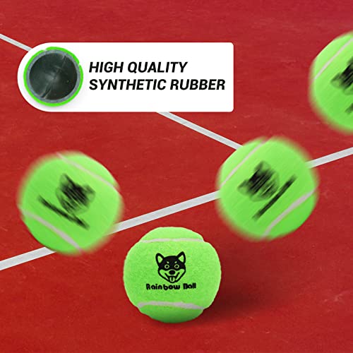 Squeaky Tennis Balls for Dog, Fetch Dog Toy Tennis Balls with Squeaker 12 Pack Colorful 2.5″ Dog Toys Balls for Small Medium Large Dogs Squeaky Tennis Balls for Dog, Fetch Dog Toy Tennis Balls with Squeaker 12 Pack Colorful 2.5″ Dog Toys Balls for Small Medium Large Dogs