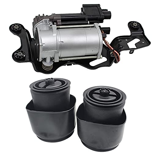 AIRSUSFAT Para BMW X5 F15 F85 X6 F16 Bomba de compresor de suspensión de aire/bloque de válvula de resorte de aire 2014-2018 37126795013 37126795014 37206868998 Cover