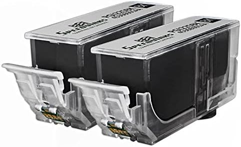 Speedy Inks - Cartucho de tinta compatible con chip para Canon PGI-225 (pigmento negro, 2 unidades) compatible con iP4820 MG5120 MG5220 MG6120