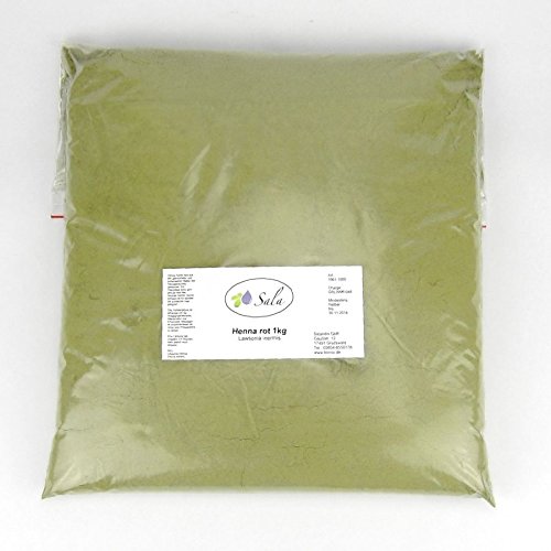 Preisvergleich Produktbild Sala Henna Pulver Rot 1000 g 1 kg