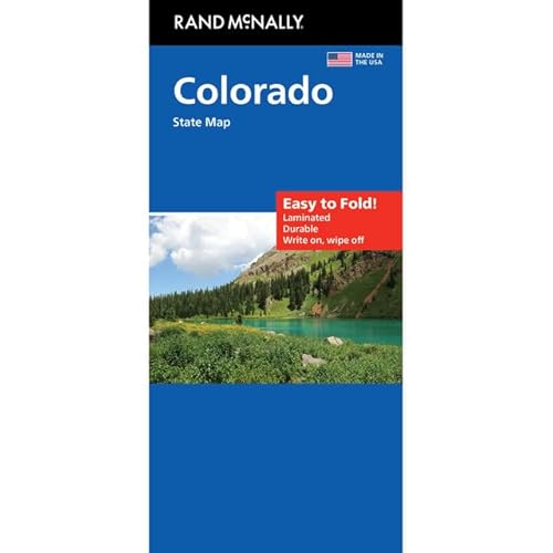 Rand McNally Easy to Fold: Colorado Laminated Map
