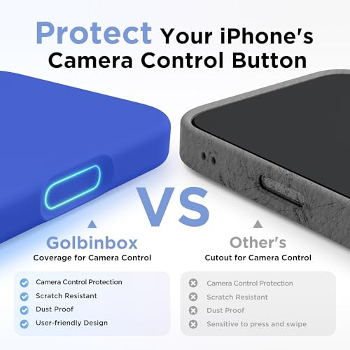 Image of GolbinBox Magnetic for iPhone 18 Pro Max Case /17 Pro Max Case, Jewelry Blue