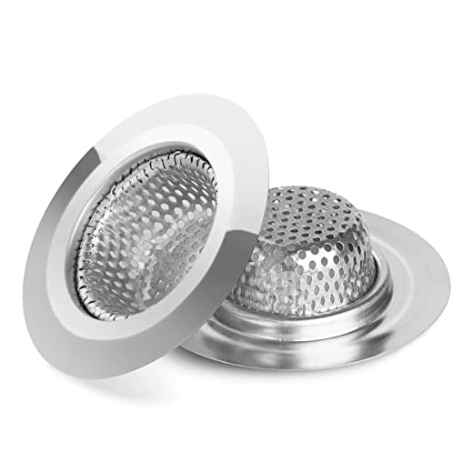 Ohtomber 2PCS Bathtub Drain Strainer - 2.79 inch Shower Hair Drain Catcher, Stainless Steel Shower Bathtub Drain Cover, Bathroom Sink Strainer Filter Basket for Bathroom Sink, Wash Basin Floor Drain
