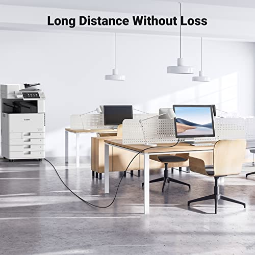 Ugreen Usb Printer Cable - Usb A To B Cable, 2.0 Usb B Cable High-Speed Printer Cord Compatible With Hp, Canon, Brother, Samsung, Dell, Epson, Lexmark, Xerox, Piano, Dac, And More 5 Ft #TOP6