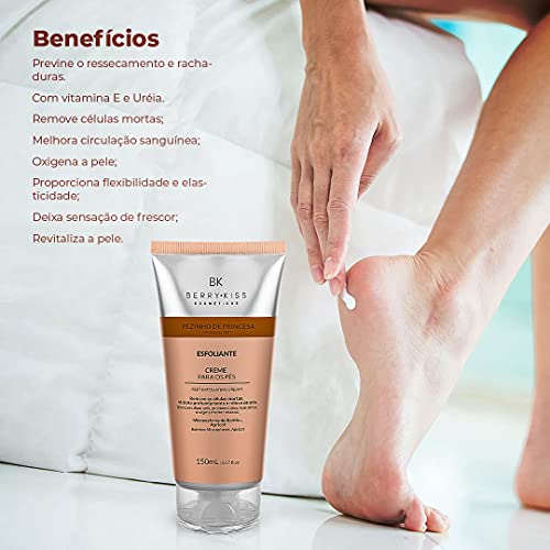 Creme Esfoliante Para Os Pés Berry Kiss