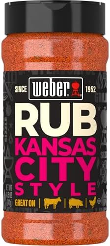 Weber KC BBQ Dry Rub, 14.5 oz