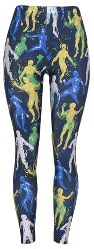 Sister Amy® 3D Women's Printed Leggings - Buttery Soft Yoga Pants, High Waist Stretchy Tights for Workout, Plus Size Z0102 X-Small