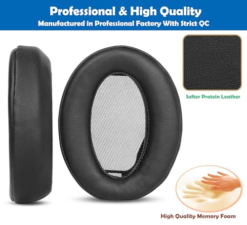 WH-H910N Headset Premium Protein Leather Earpads and Headband Cushion Compatible with Sony WH-H910N Headset Earpads Cushion miniatura 3