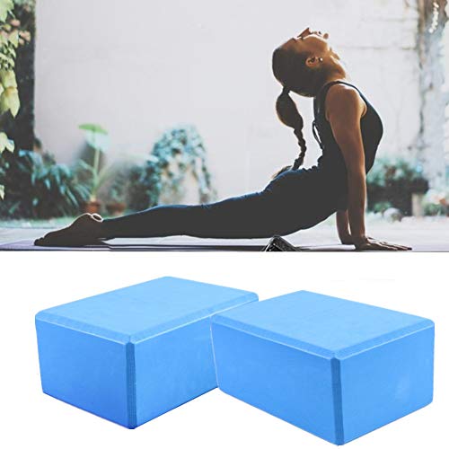 Dance Blocks Pilates Block Support Deepen for Yoga Pilates Blocks Pilates Head Block Yoga Blocks Yoga Blocks And Bricks Yoga Block Foam blue,2pcs