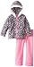 Young Hearts Little Girls' 2 Pieced Printed Jackethood and Pant