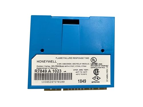 Honeywell R7849A1023 Ultraviolet Flame Amplifier. 2/3 Second FFRT. Plugs into R7800 Series Relay Modules - image 2