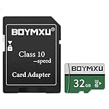 TF Speicherkarte 32 GB mit Kartenadapter für den Einsatz in Kameras und Laptops / Desktop-Computern.