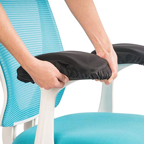 Adjustable Office Chair Arm Covers: Memory Foam Armrest Covers for Gaming Chairs; Relieve
