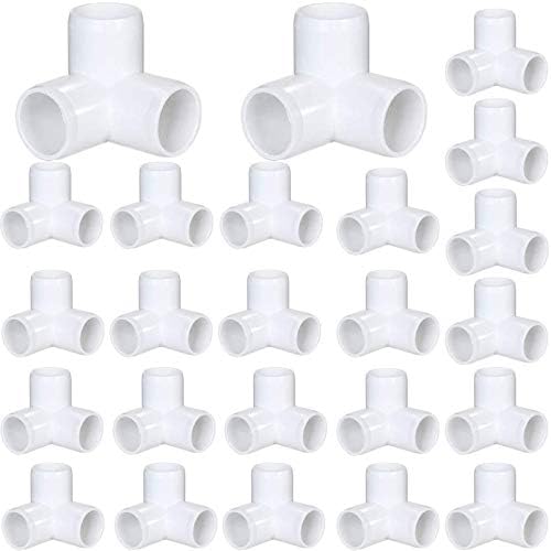 High Quality 16MM Pvc Fitting 4 Types Stable Support Heavy Duty Greenhouse Frame Building Connector Greenhouse Frame Connector