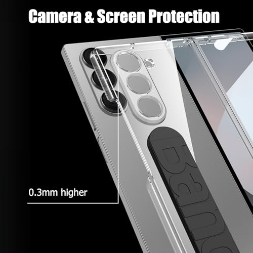 Housse Samsung Z Fold 6 transparente antichoc résolvant le risque de chute