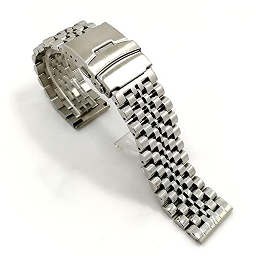 20mm 22mm Seven Bead Quick Release Metal Stainless Steel Strap Replacement Watch Accessories3
